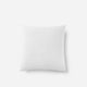 Snug Euro Sham Clear White