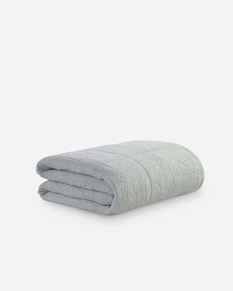 Snug Quilted Comforter Cloud Gray