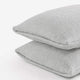 Snug Sham Set Cloud Gray