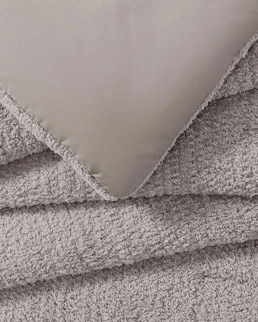 Snug Stitch Comforter Taupe