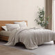 Snug Stitch Comforter Taupe