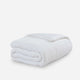 Snug Stitch Comforter Clear White