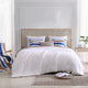 Snug Stitch Comforter Clear White