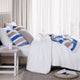 Snug Stitch Comforter Clear White