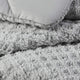 Snug Waffle Comforter Cloud Gray