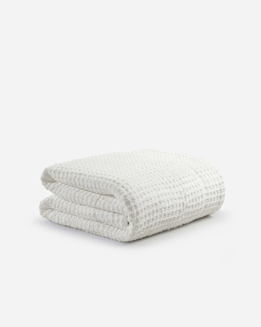 Snug Waffle Comforter (California King - Toupe or Boulder)