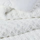 Snug Waffle Comforter Bundle Clear White