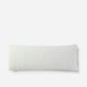 Snug Waffle Lumbar Pillow Off White