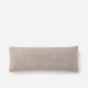 Snug Waffle Lumbar Pillow Taupe