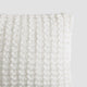 Snug Waffle Mini Pillow Off White