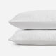Snug + Bamboo Sham Set Clear White