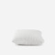 Snug Waffle Throw Pillow Clear White