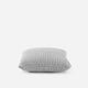Snug Waffle Throw Pillow Cloud Gray