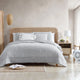 Snug Waffle Throw Pillow Cloud Gray