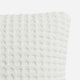 Snug Waffle Throw Pillow Off White