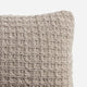 Snug Waffle Throw Pillow Taupe