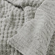 Waffle Lightweight Throw Cloud Gray