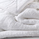 Snug Comforter Clear White