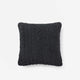 Braided Throw Pillow Black