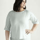 Butter Modal Boat Neck Tee Mint