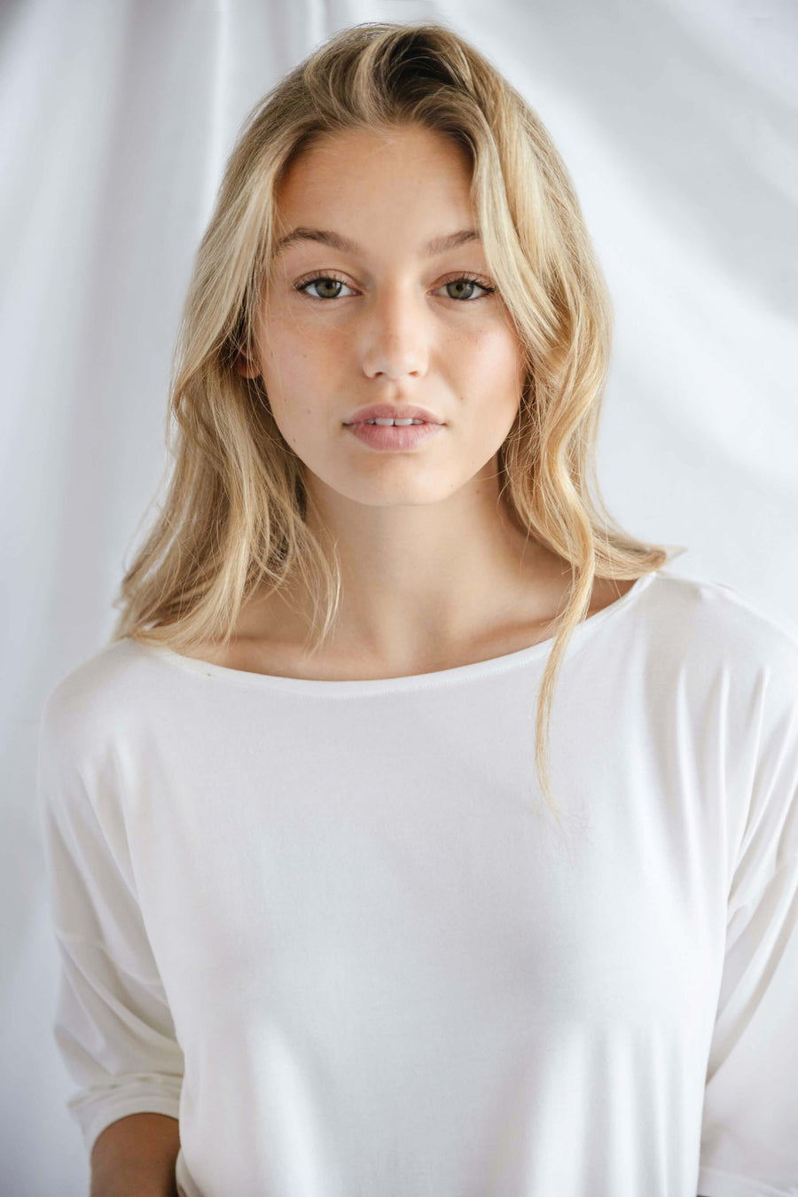 Secondary image of Naked Modal Boat Neck Tee