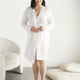Butter Modal Robe Clear White