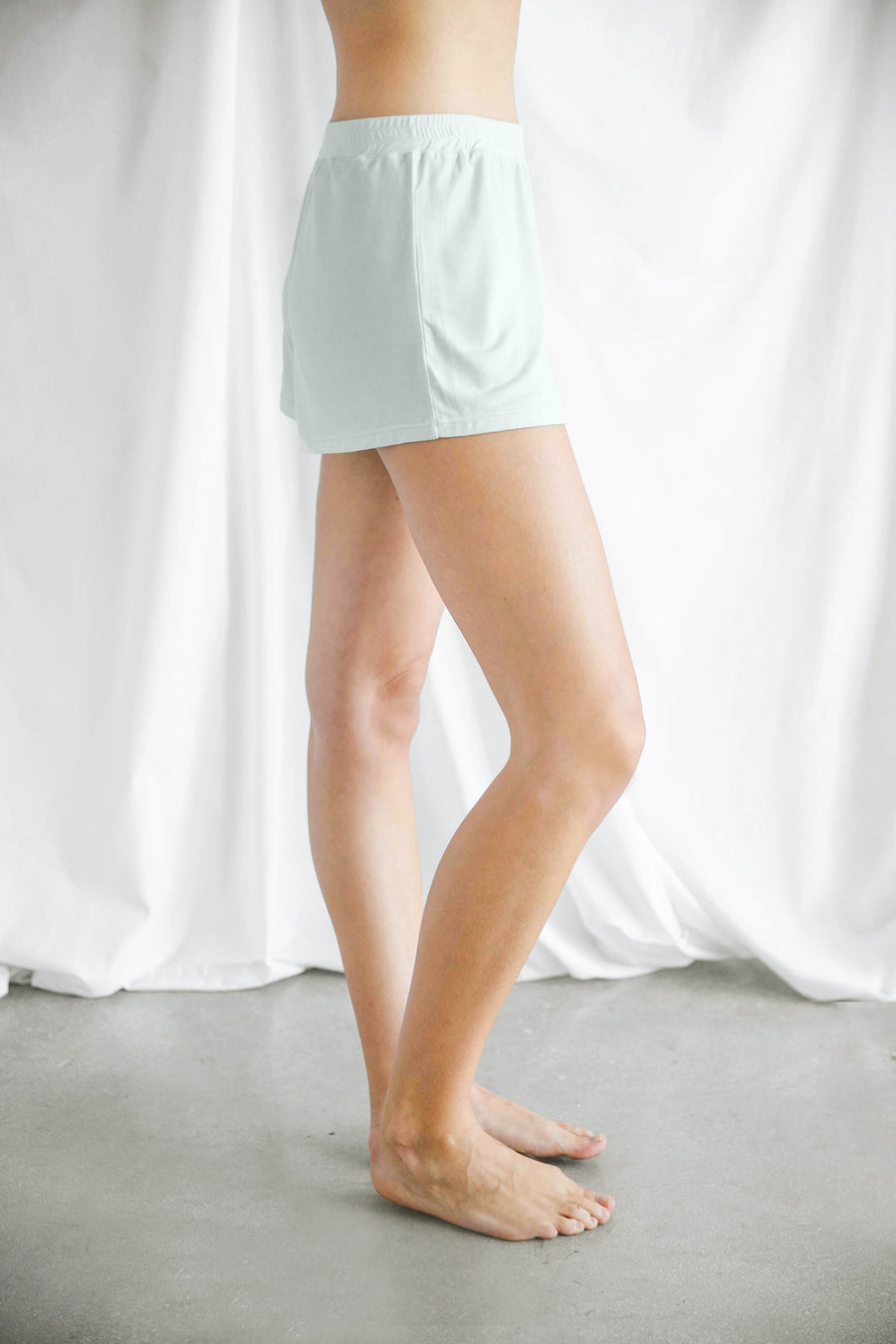 Butter Modal Shorts Washed Mint