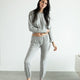 Cosset Cropped Sweatshirt Moon over Malta Gray