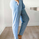 Cosset Lazy Joggers Faded Denim