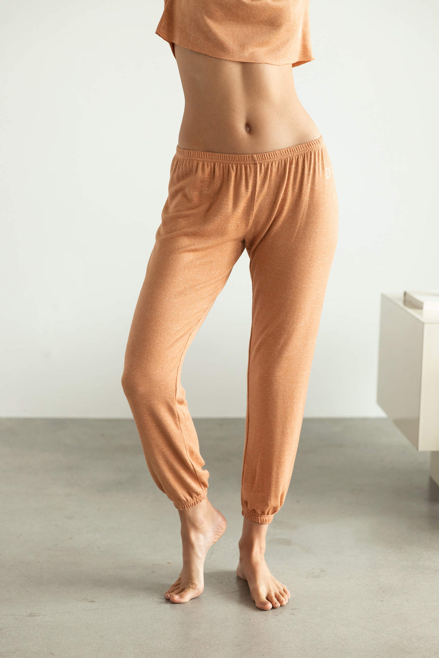 Cosset Relaxed Sweatpants Camel