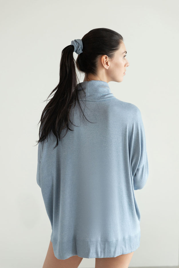 Cosset Scrunchie Set Faded Denim