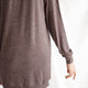 Coset Lazy Sweater Dress Chocolate