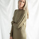 Coset Lazy Sweater Dress Olive