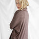 Cosset Relaxed Turtleneck Chocolate