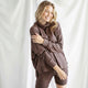 Cosset Relaxed Turtleneck Chocolate