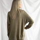 Cosset Relaxed Turtleneck Olive