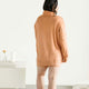 Cosset Relaxed Turtleneck Camel