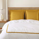 Natural Premium Bamboo Euro Sham Gold