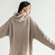 Taupe Oversized Snug Blanket Teddy Hoodie