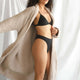 Snug Waffle Robe Taupe