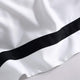 Frame Premium Bamboo Pillowcase Set White - Black