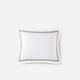 Frame Premium Bamboo Sham Set White - Taupe