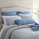 Natural Premium Bamboo Sham Set Clear White