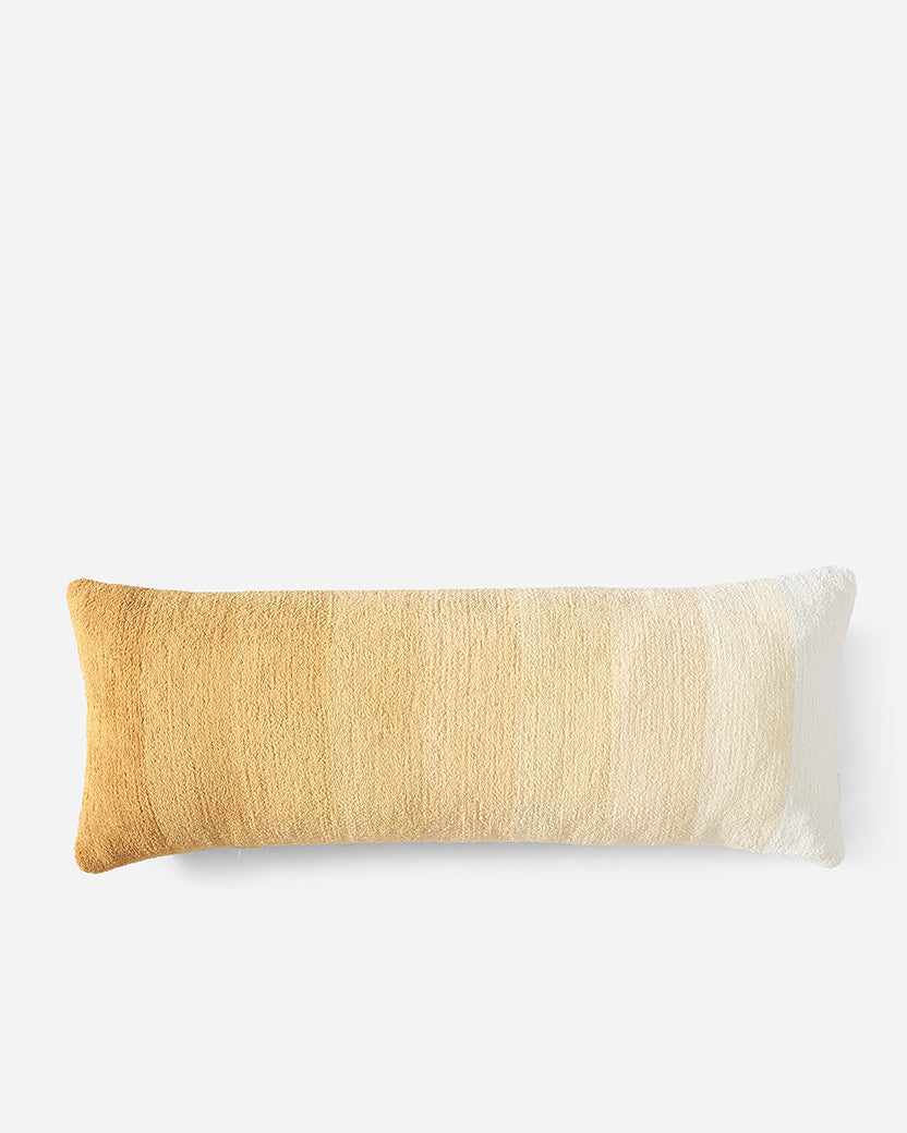 Sunday Citizen Ombre Lumbar Pillow - Marigold
