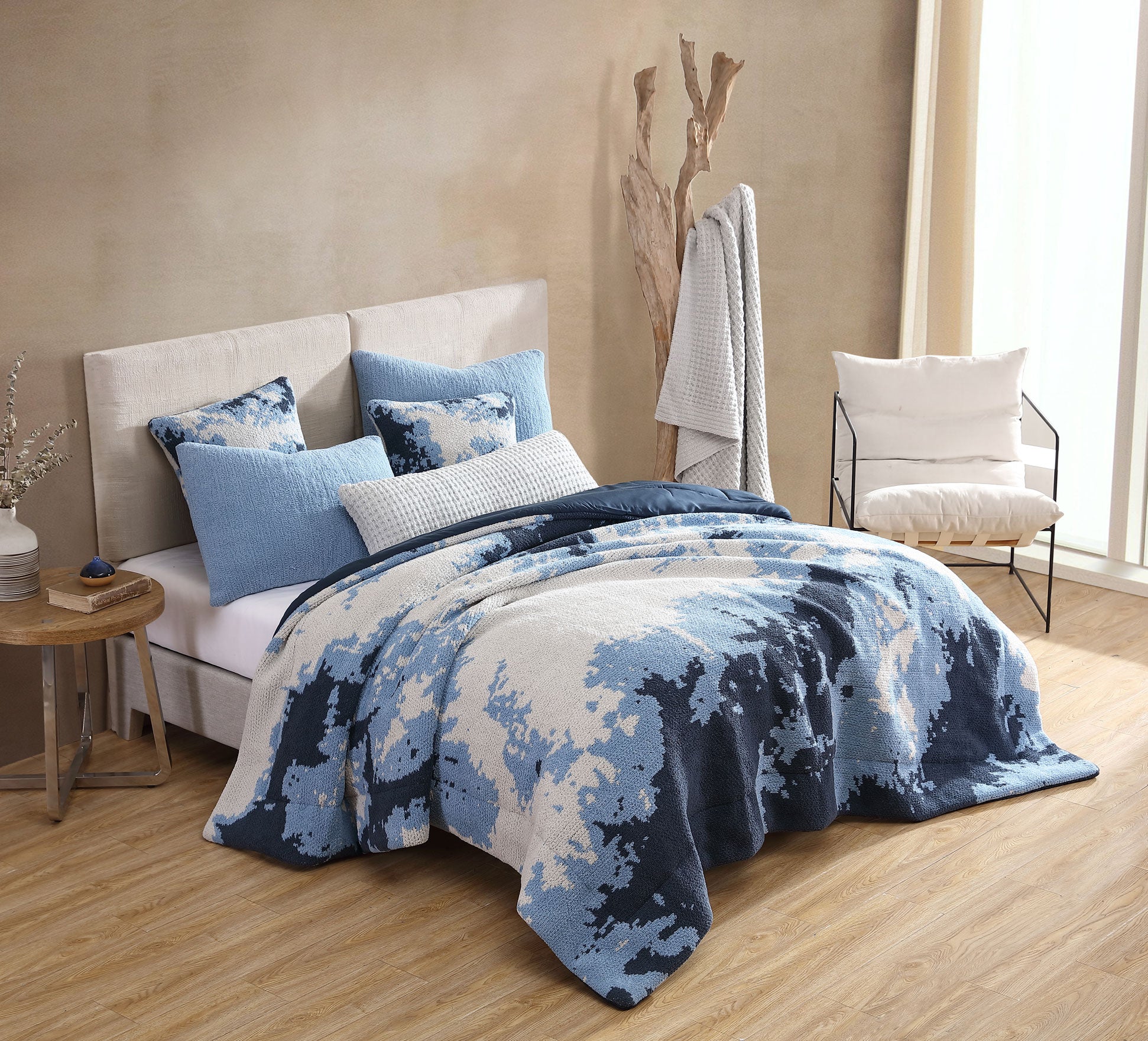 美品✨セオリー CRUSHED SATIN ブルゾン お家洗い可 ネイビー S Amazon.com: Chezmoi Collection 7-Piece Jacquard Floral Comforter