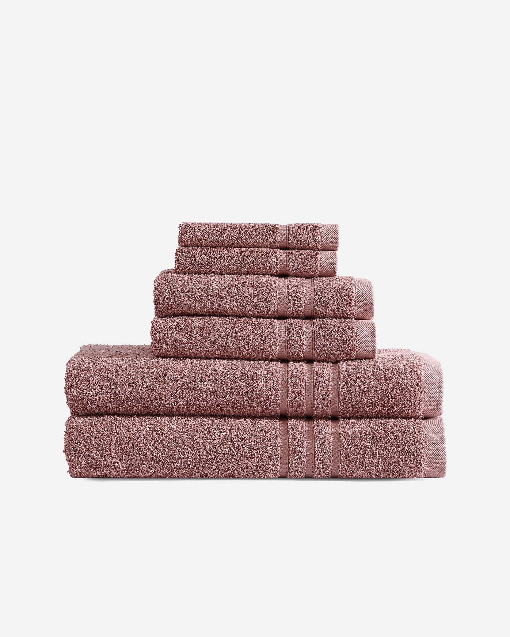 Pink towel online set