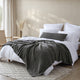 Natural Premium Bamboo Euro Sham Clear White