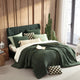 Checkerboard Mini Pillow Moss - Sahara Tan