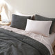 Snug + Bamboo Sham Set Granite
