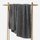 Waffle Lightweight Throw Granite